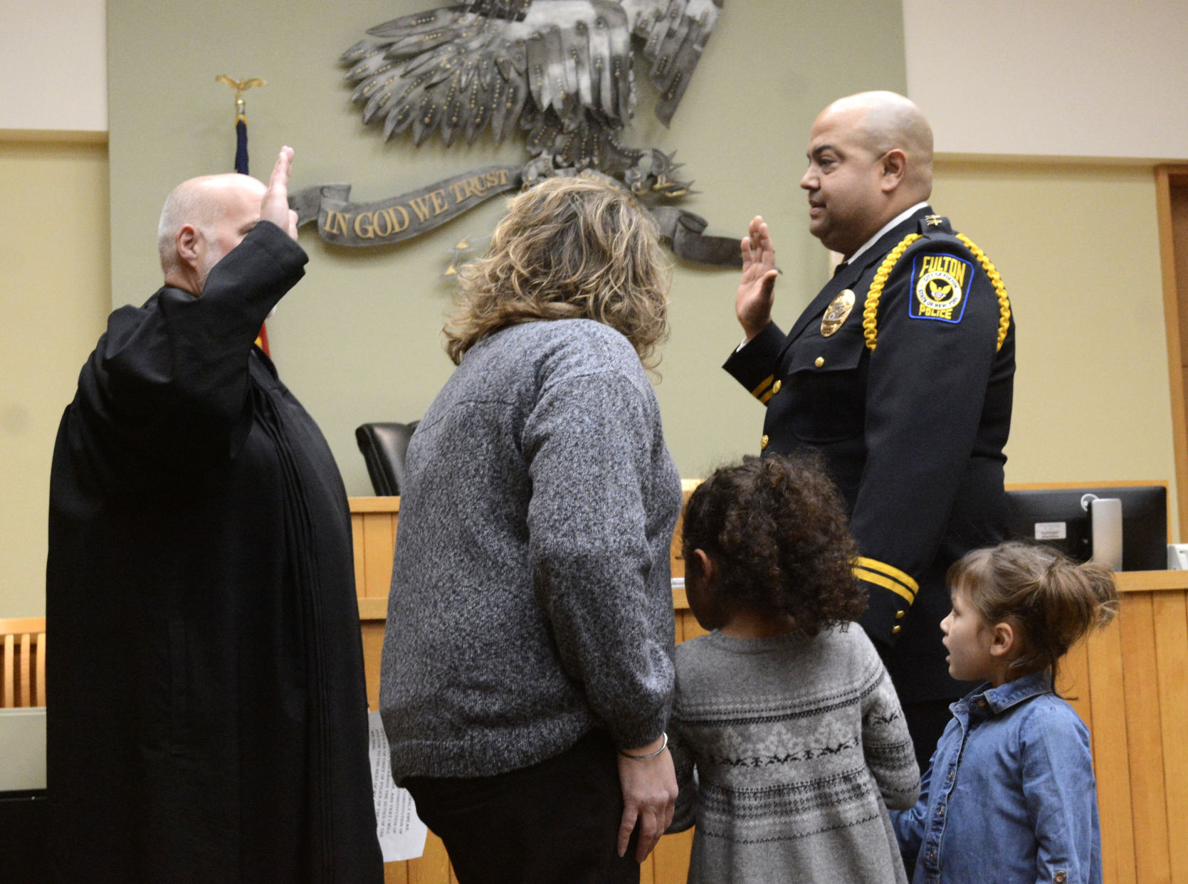 Westbrook sworn in as chief of Fulton Police Department